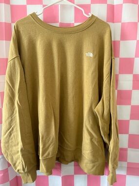 The North Face Mustard Yellow Sweatshirt